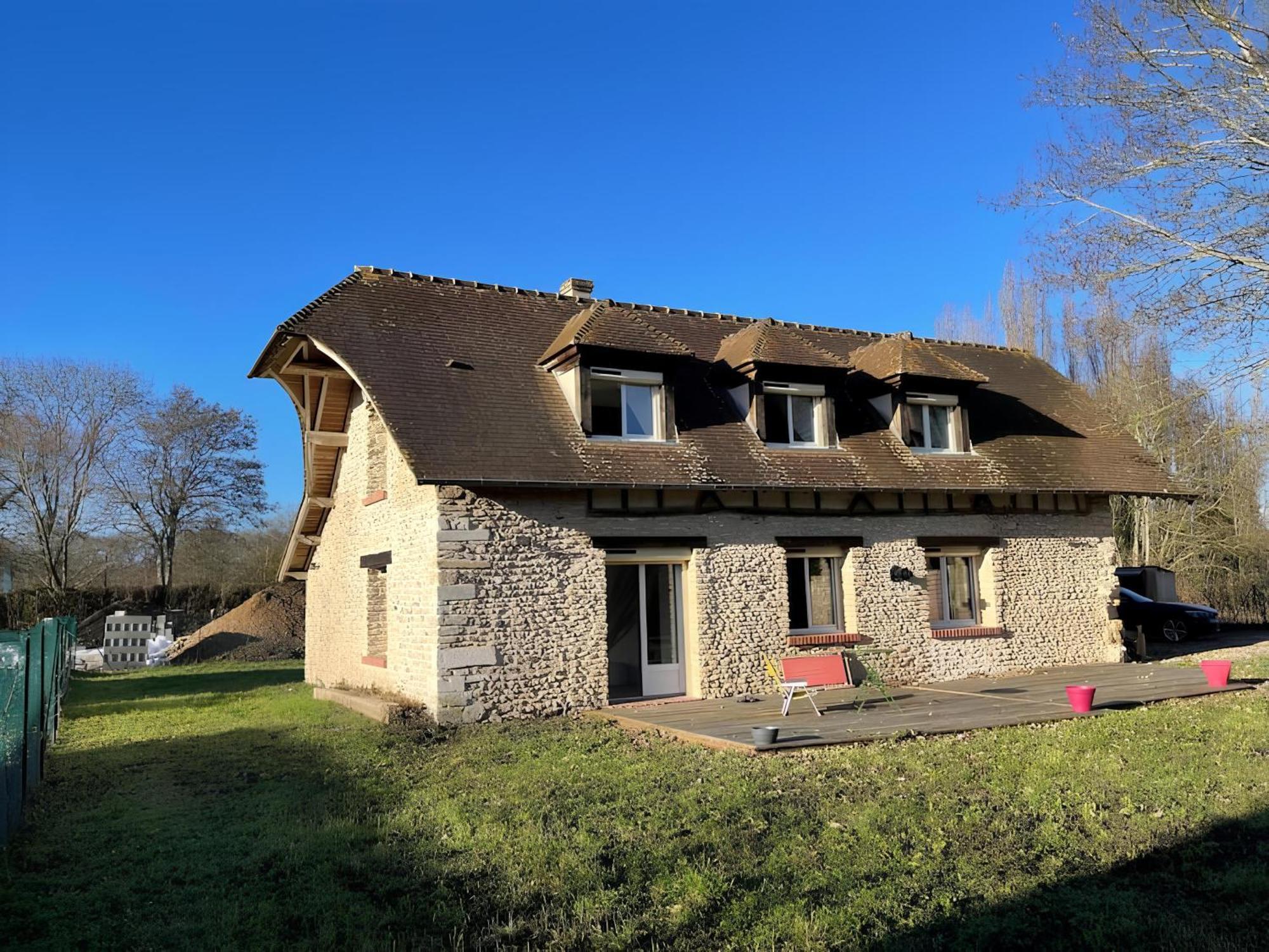 Vila Maison De Campagne Entre Vernon Et Evreux Hardencourt-Cocherel Exteriér fotografie